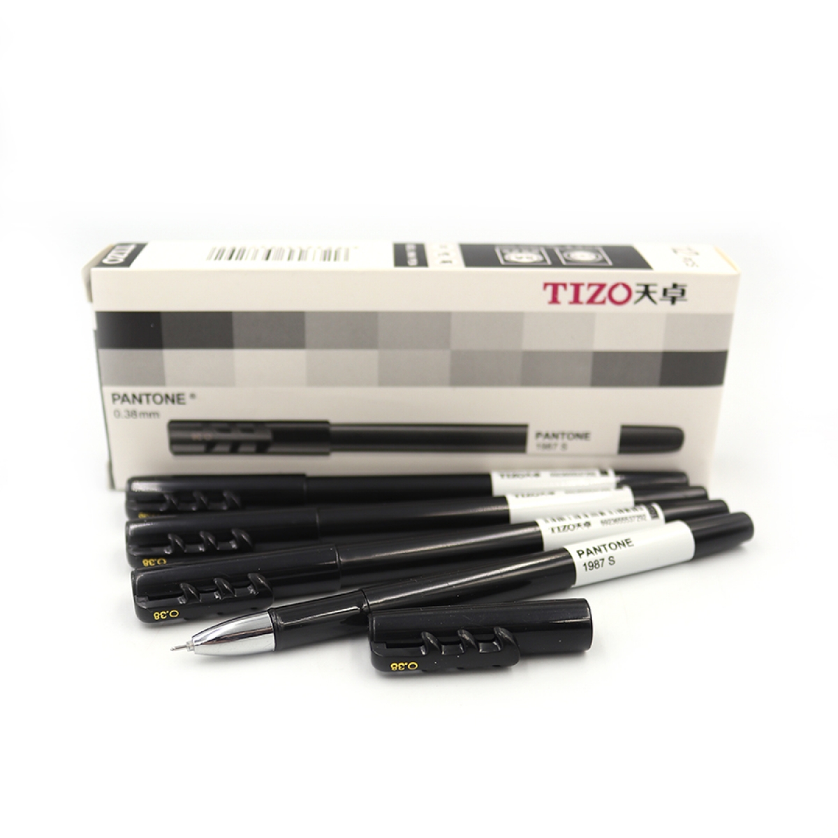 TG3391-0.38Black Ручки гельов-Tizo 