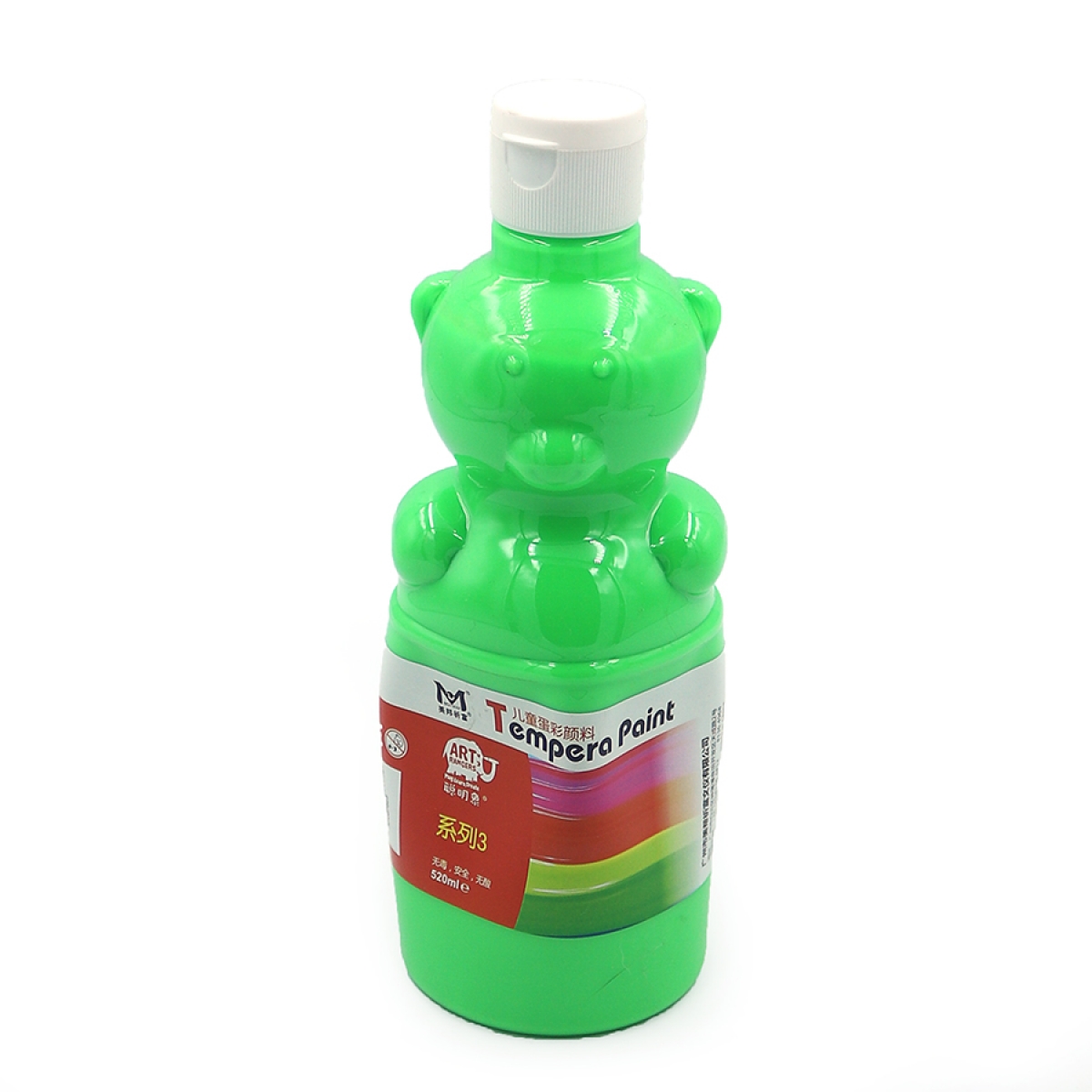 FTP520-120 Фарба Tempera 520ml неонова зелена                                                       