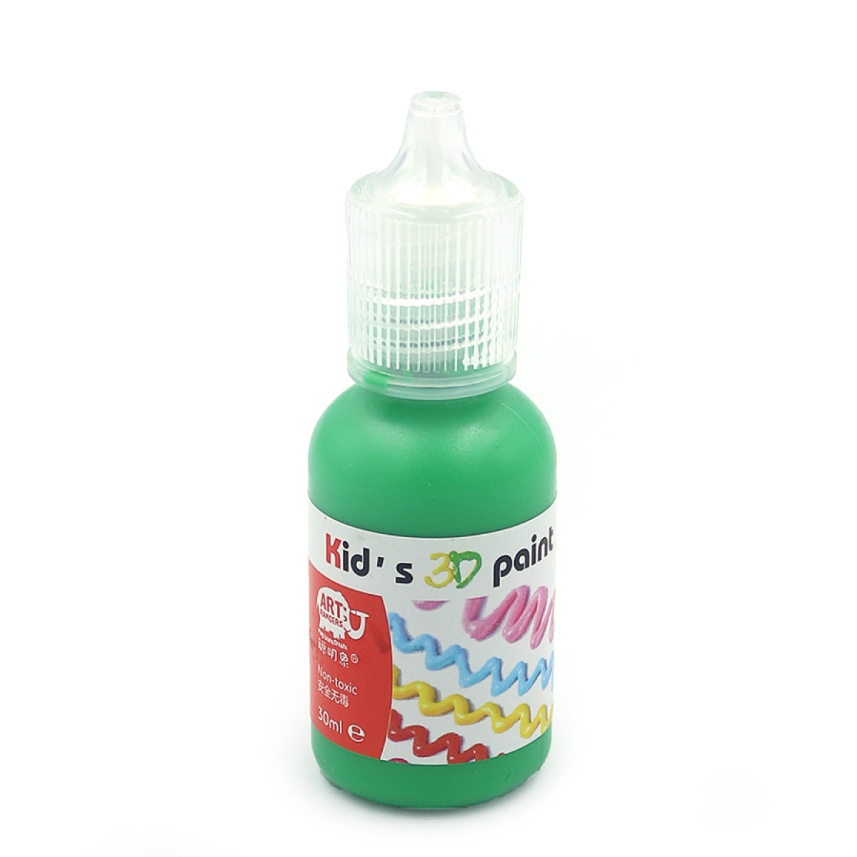 OL1230-OL013 Фарба 3D 30ml зелена                                                                   