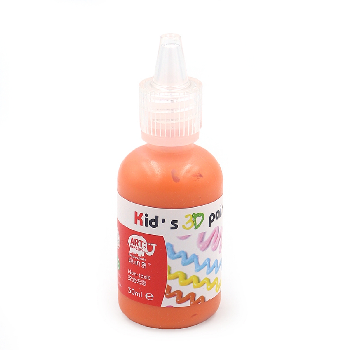 OL1230-OL014 Фарба 3D 30ml померанчева                                                              