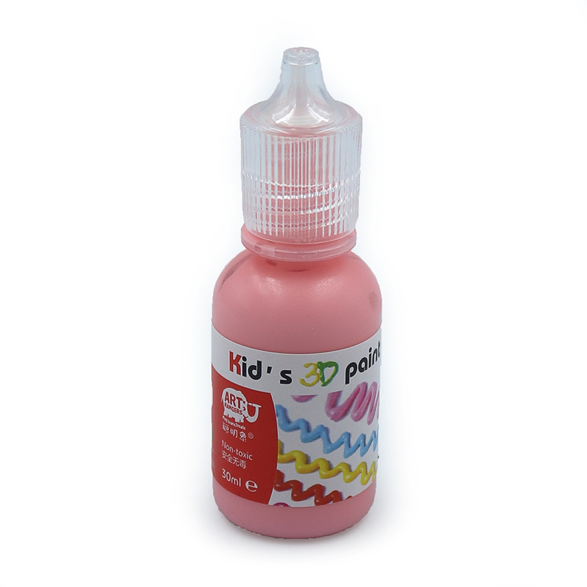OL1230-OL025 Фарба 3D 30ml світло-рожева                                                            