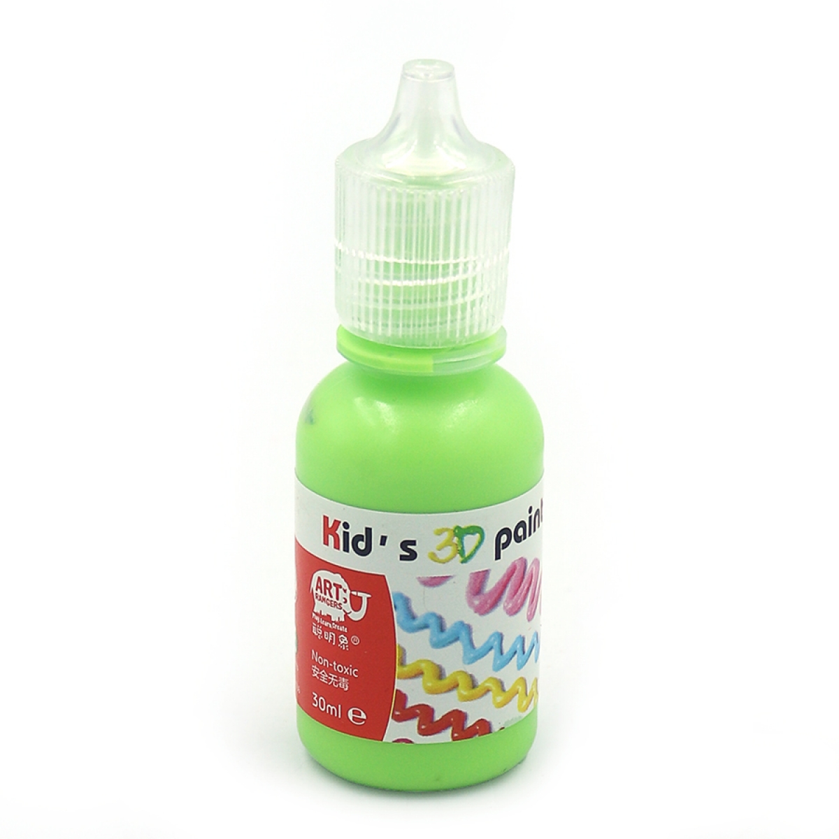 OL1230-OL027 Фарба 3D 30ml зелена                                                                   