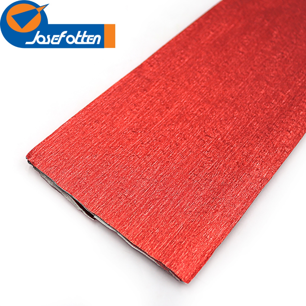 KRM-8062 Креп-папір 30%, металік червоний 50*200см, осн.60г/м2, 78г/м2                              