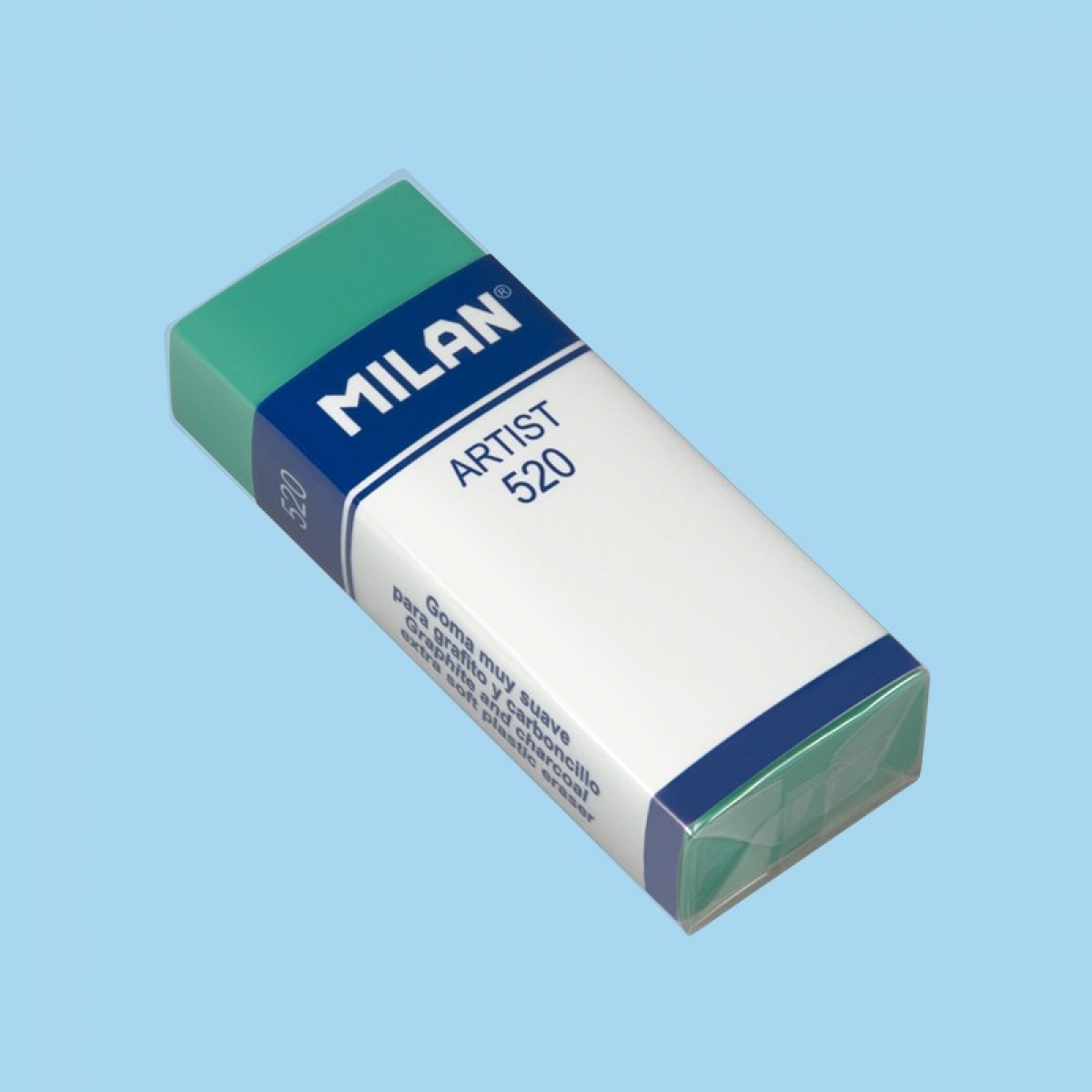 CPM520 Гумка прямокут. зел. 