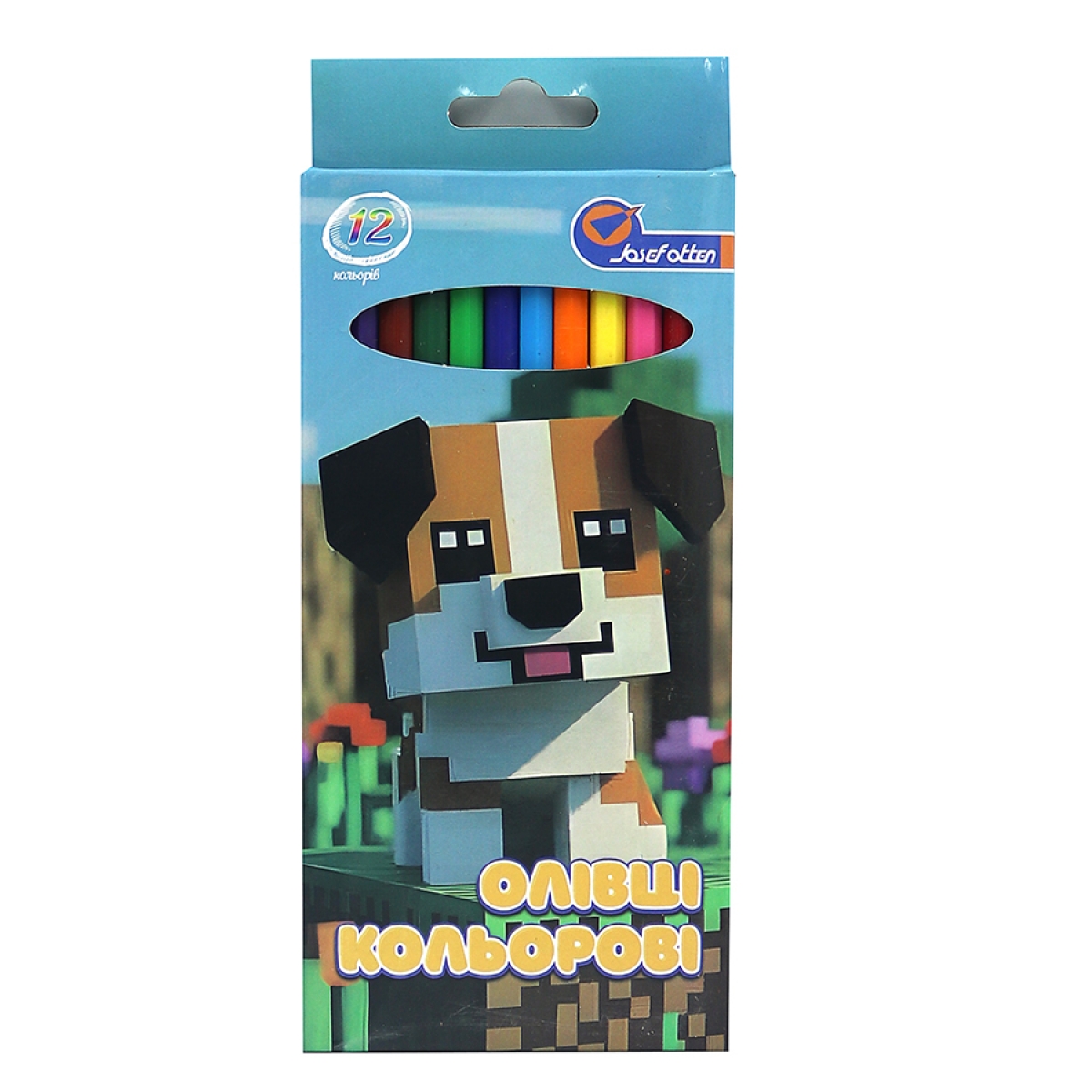 1051-12C Олівці пластик. 