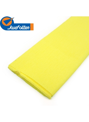 KR55-8014 Креп-папір  55%, світло-жовтий 50*200см, осн.20г/м2, общ.31г/м2                           