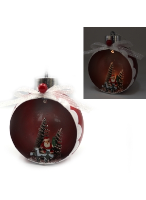 KP-K0019 Ялинкова куля LED 3D фігура 