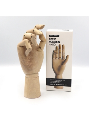 NAWH24-c Дерев'яна рука  Art Nation 24см 1шт/єтік                                                   