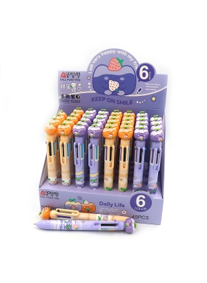 ADM-15283 Ручка дитяча багатобарвна автомат Aodemei 