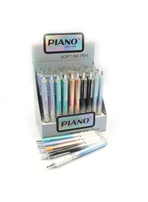 PT-030 Ручка масляна Piano, 0,7мм, синя, Soft ink Pen                                               