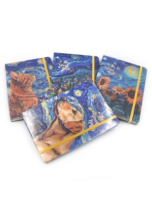 QD-15159 Блокнот на гумці 