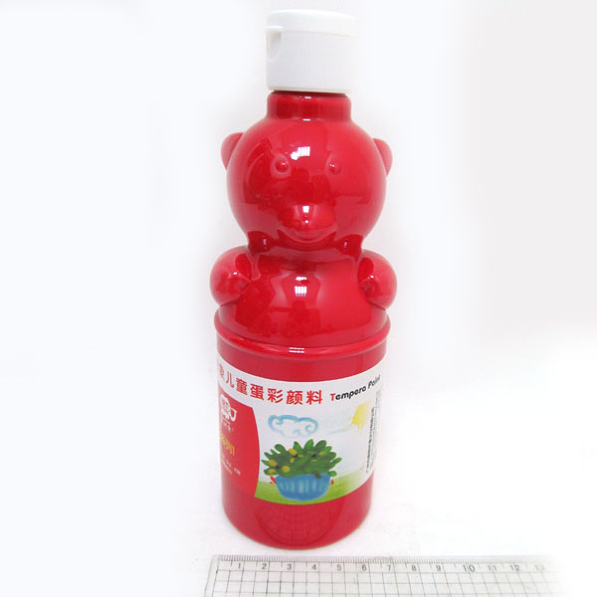 RTP520-140 Фарба Tempera 520ml червона                                                              