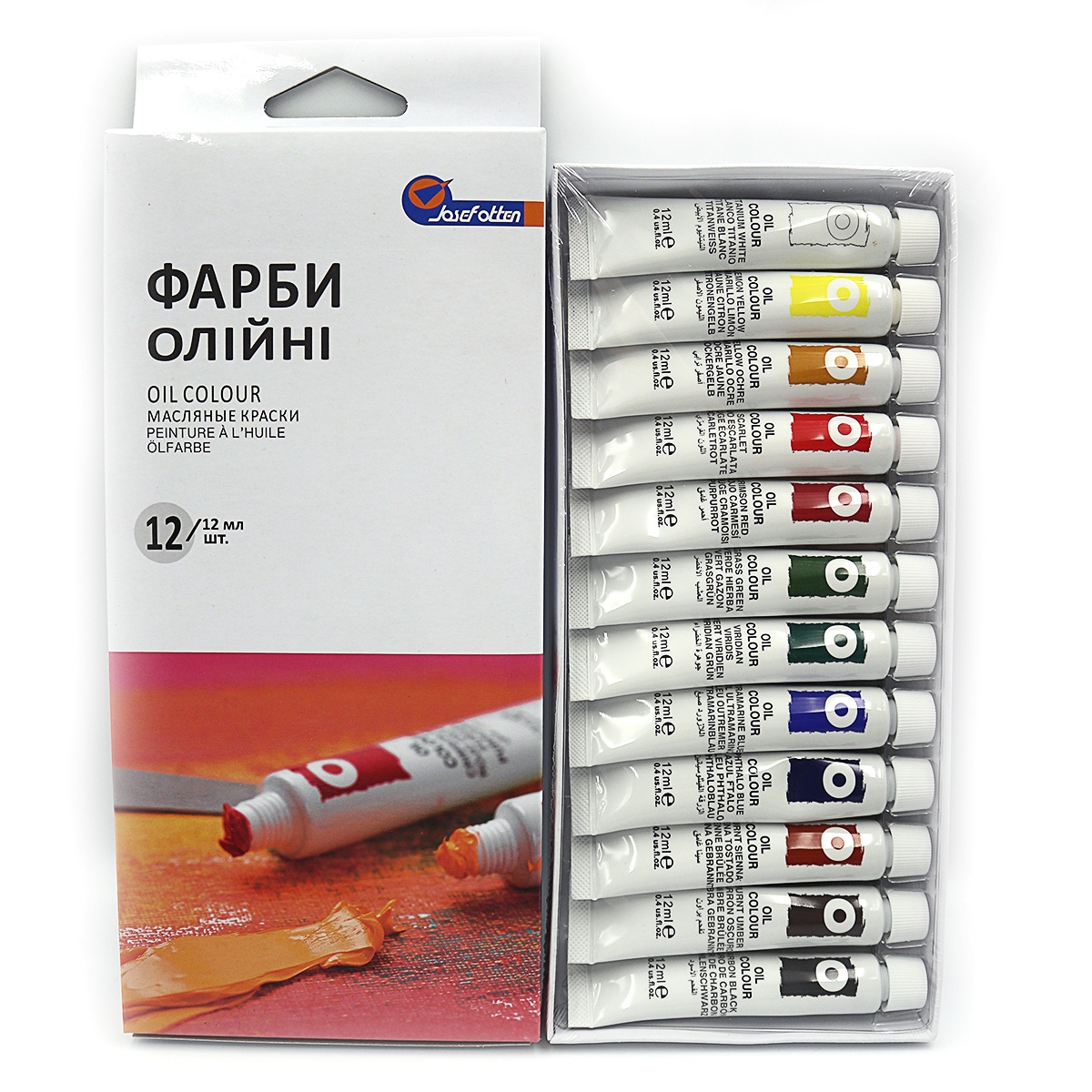 PO31.12012.A  EO1212C-3 Набір фарб масло J.Otten
