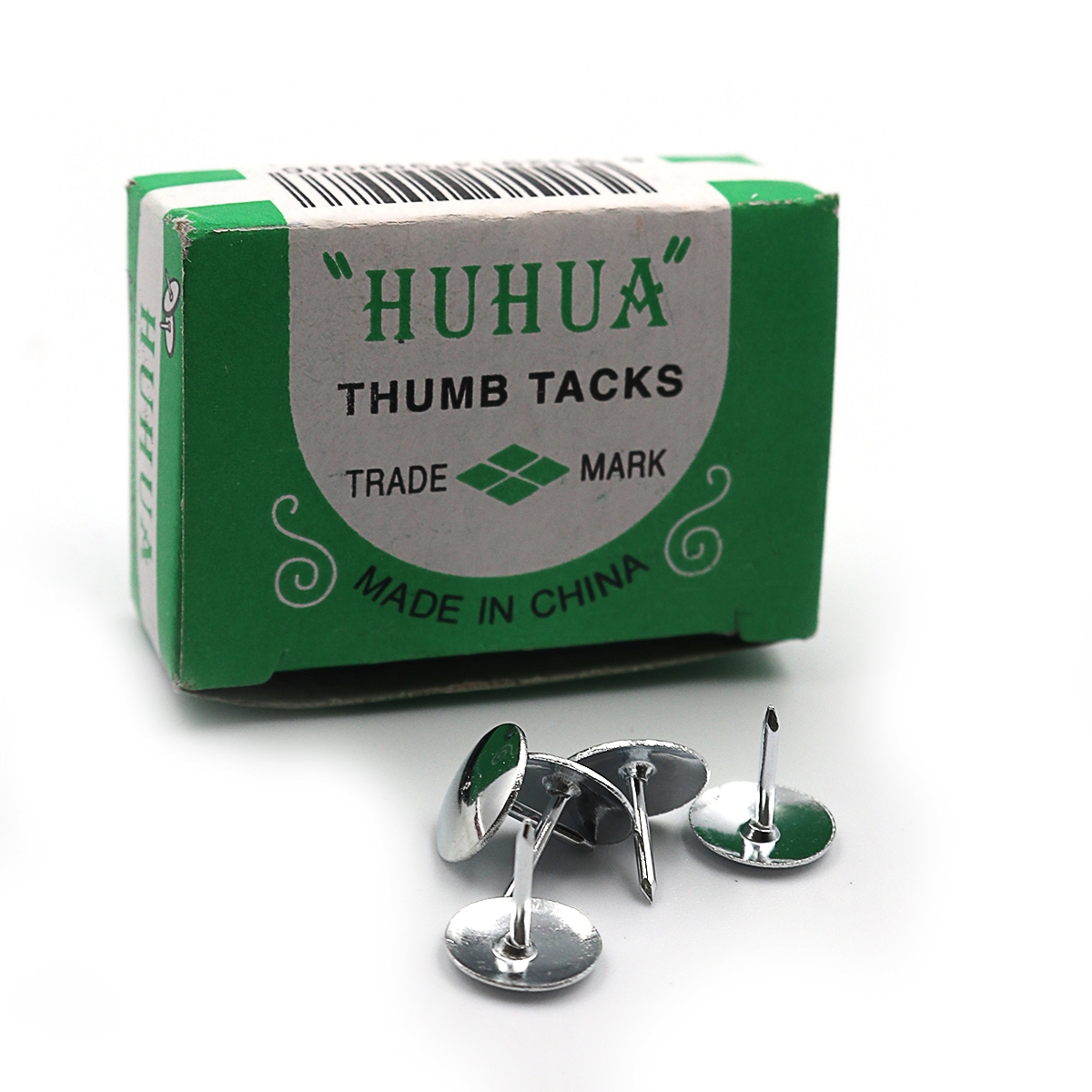 DSCN2220-2N Кнопки гвоздик Цинк срібло 50шт., карт. кароб. 9,5mm                                    