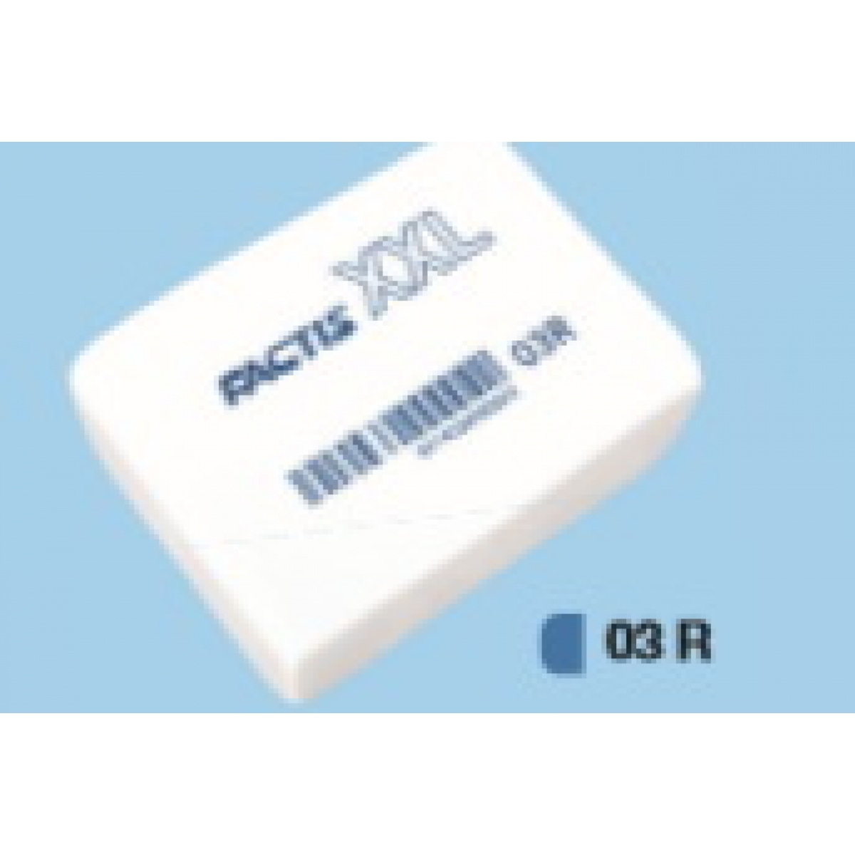 CMF03R Гумка прямокутна біл. 6,9x5,1x2,9см 