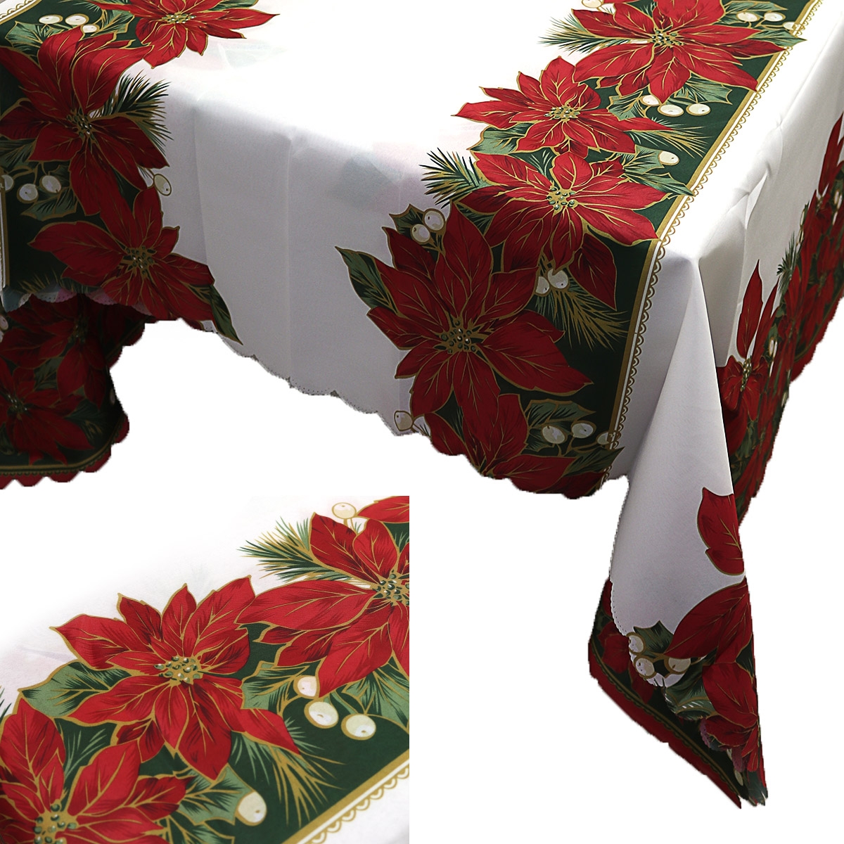 N6220-104 Скатертина новорічна 