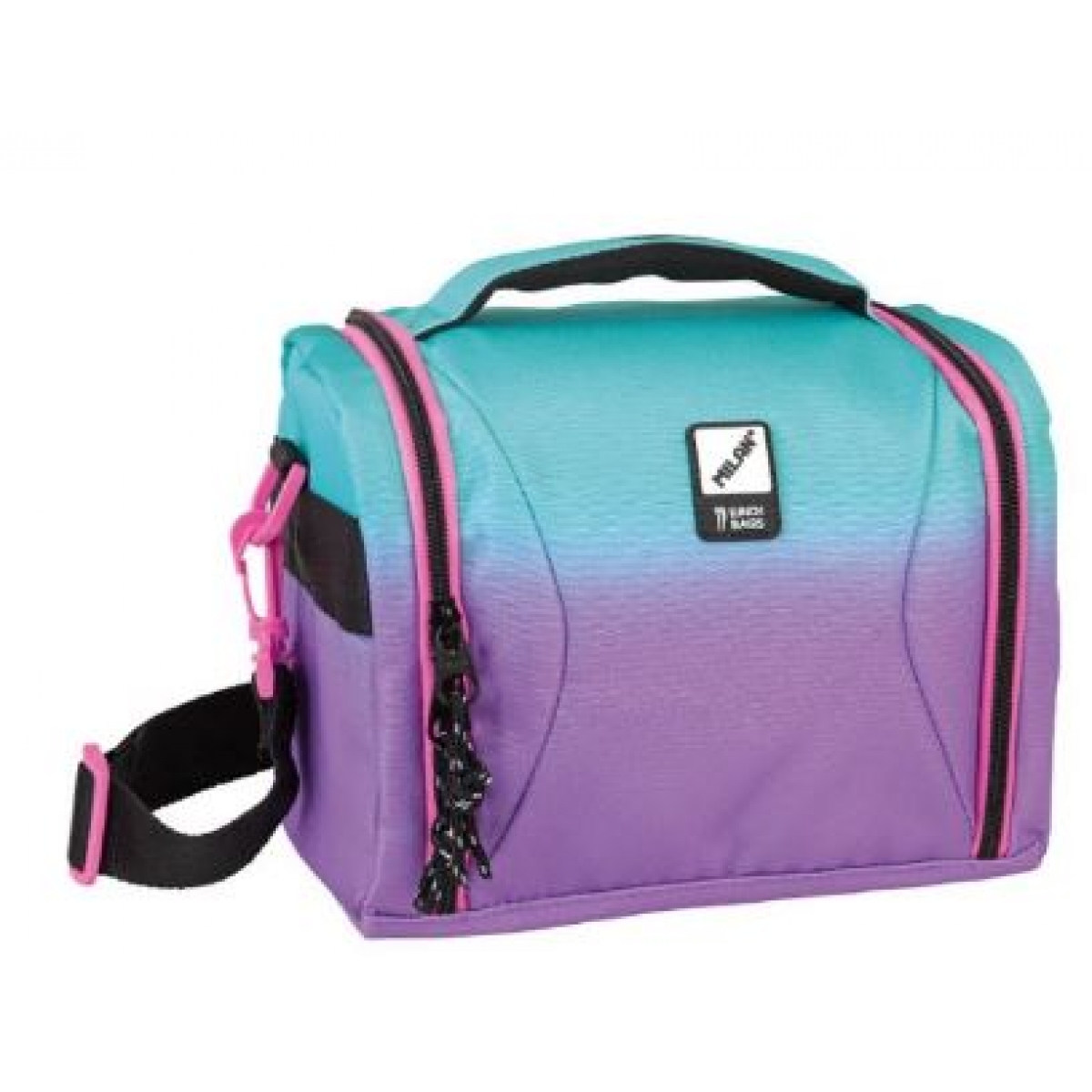 08808SNPR Сумка ізотерм. для продуктів TM Milan Magic lilac-turquoise 5л, 24,5х20х16см 1шт/етик     