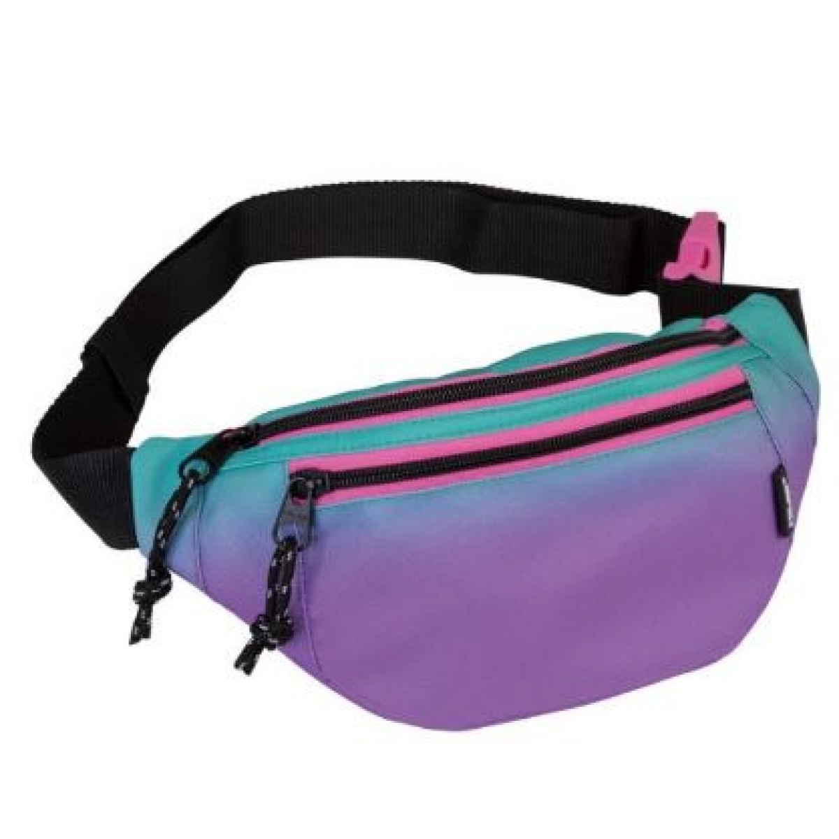 08530SNPR Сумка на пояс TM MILAN Sunset lilac-turquoise 30*15*8,5см                                 