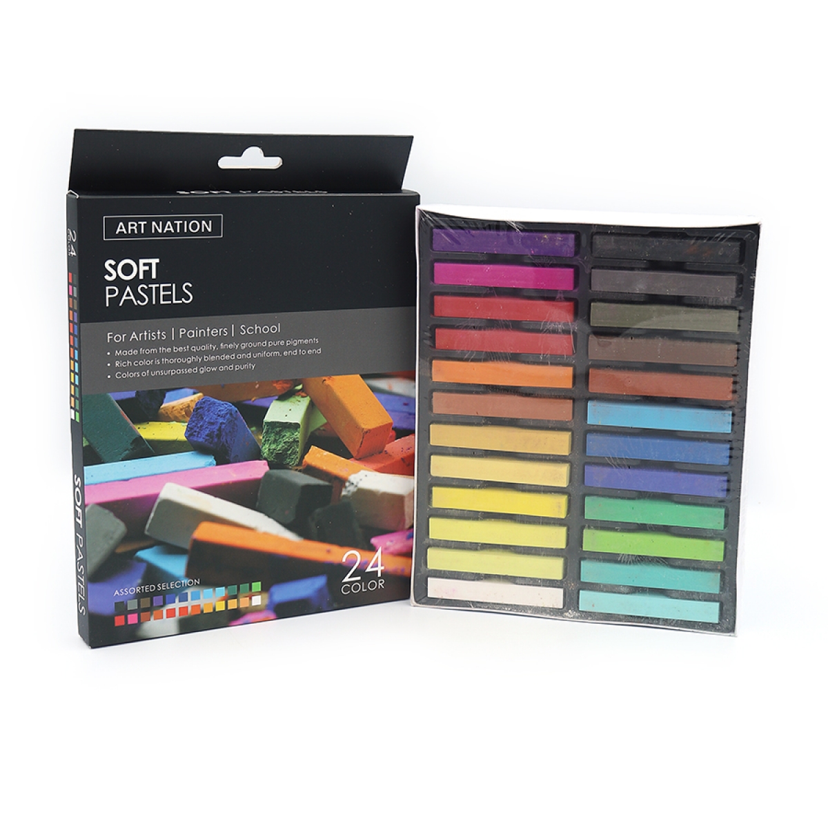 SOP2410RC М'яка пастель Art Nation 24 кол. 1шт/этик                                                 