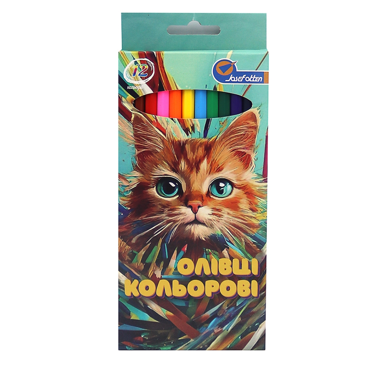 7303-12B Олівці дерево 