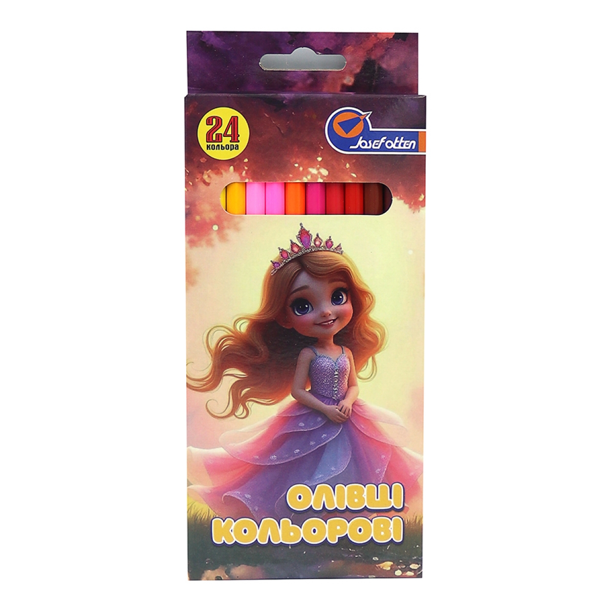 7303-24E Олівці дерево 