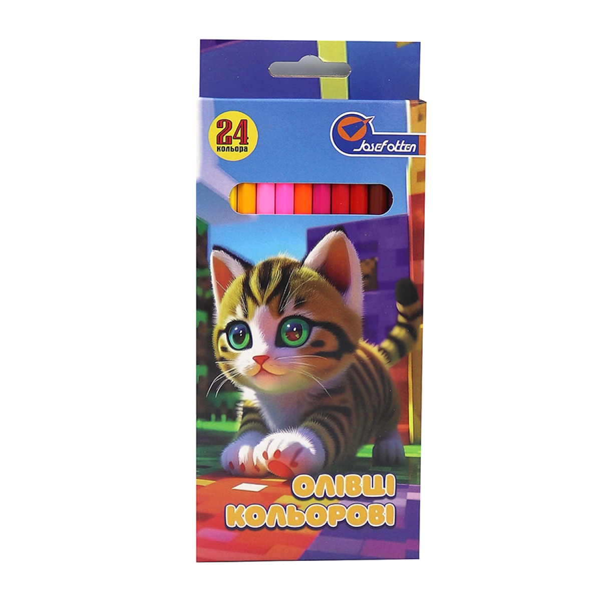 7303-24F Олівці дерево 