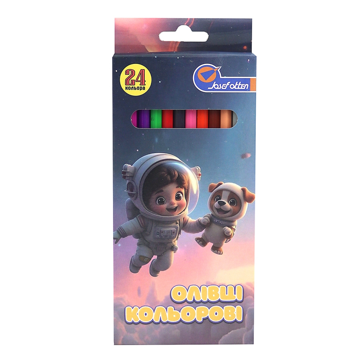 1051-24A Олівці пластик. 