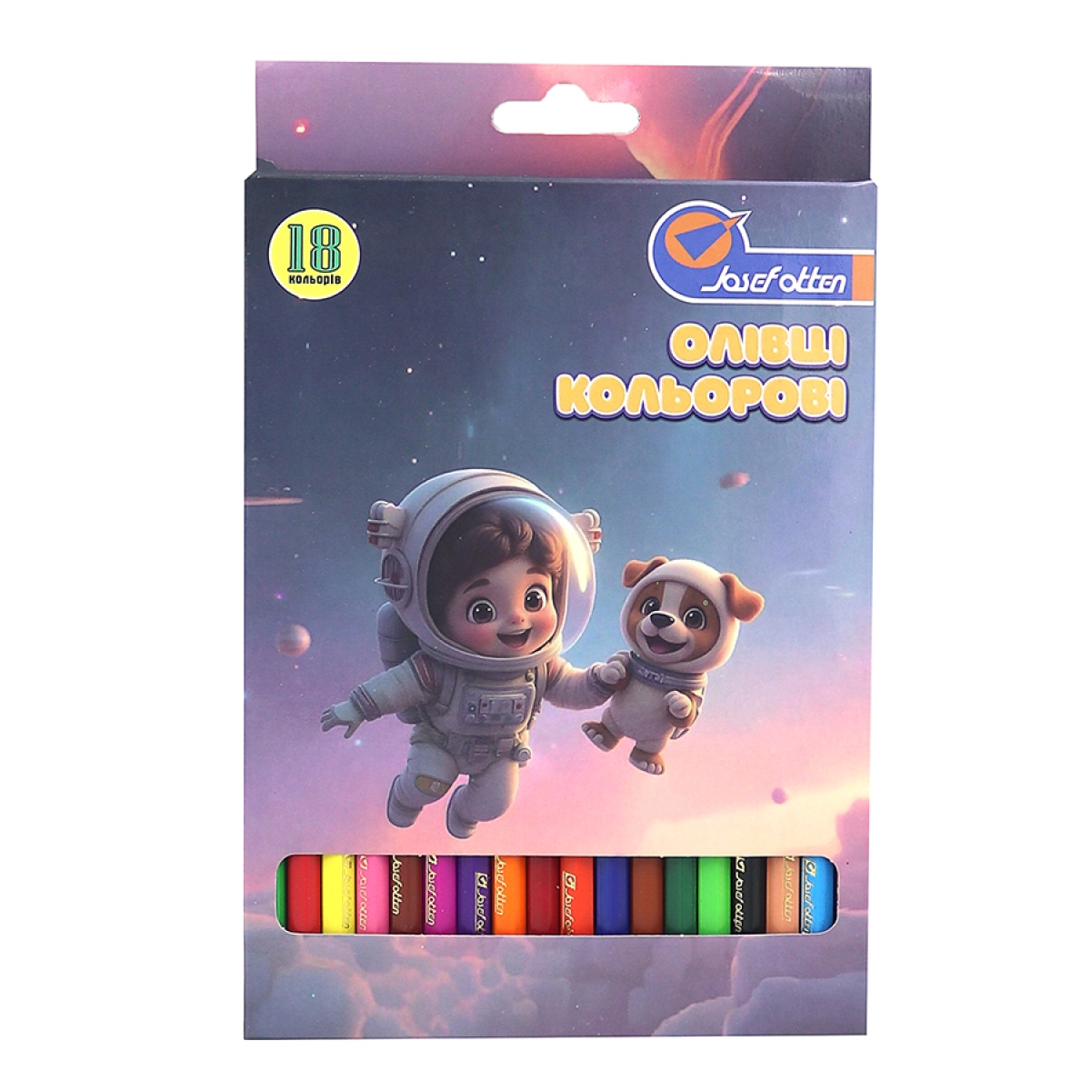 1051-18A Олівці пластик. 