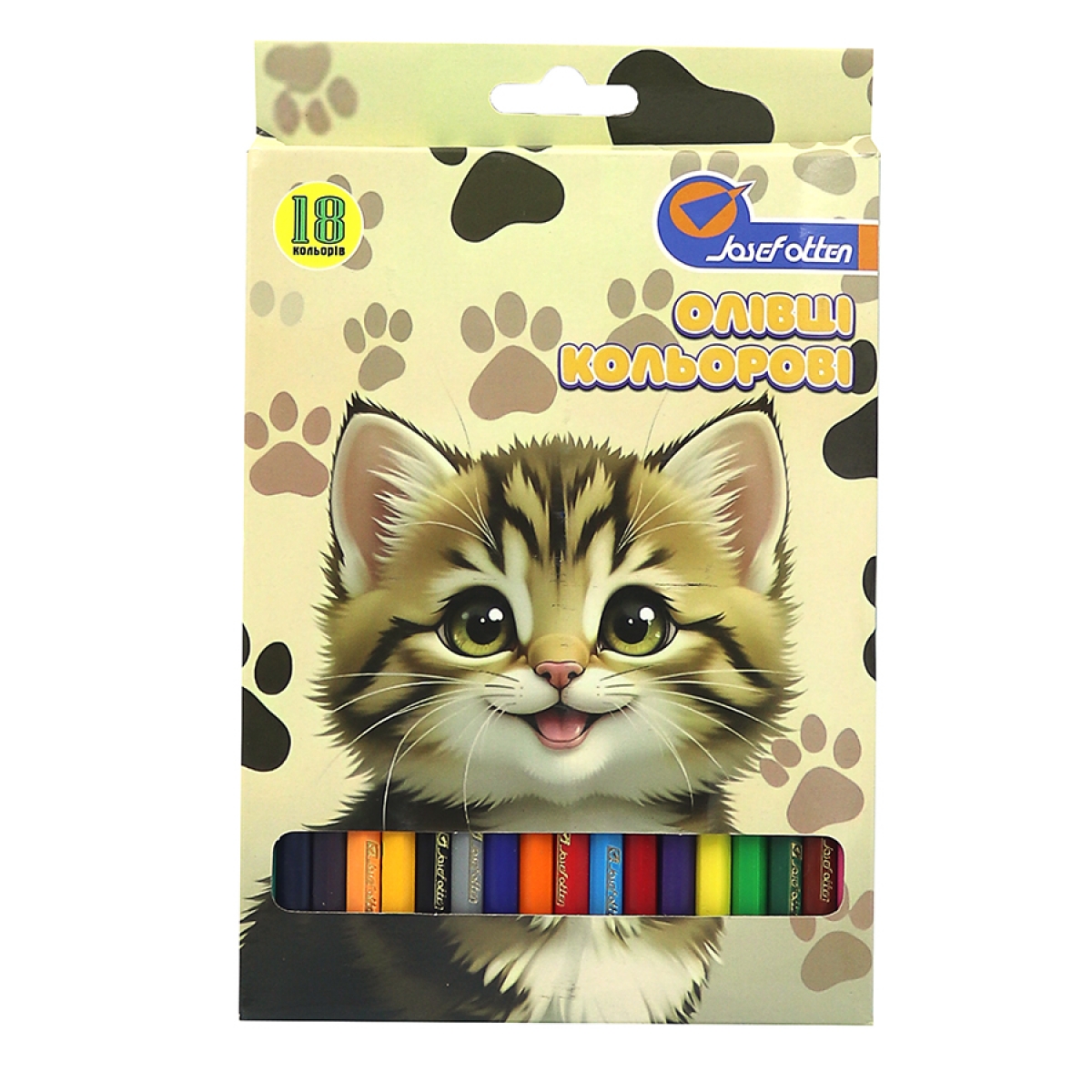 1051-18B Олівці пластик. 