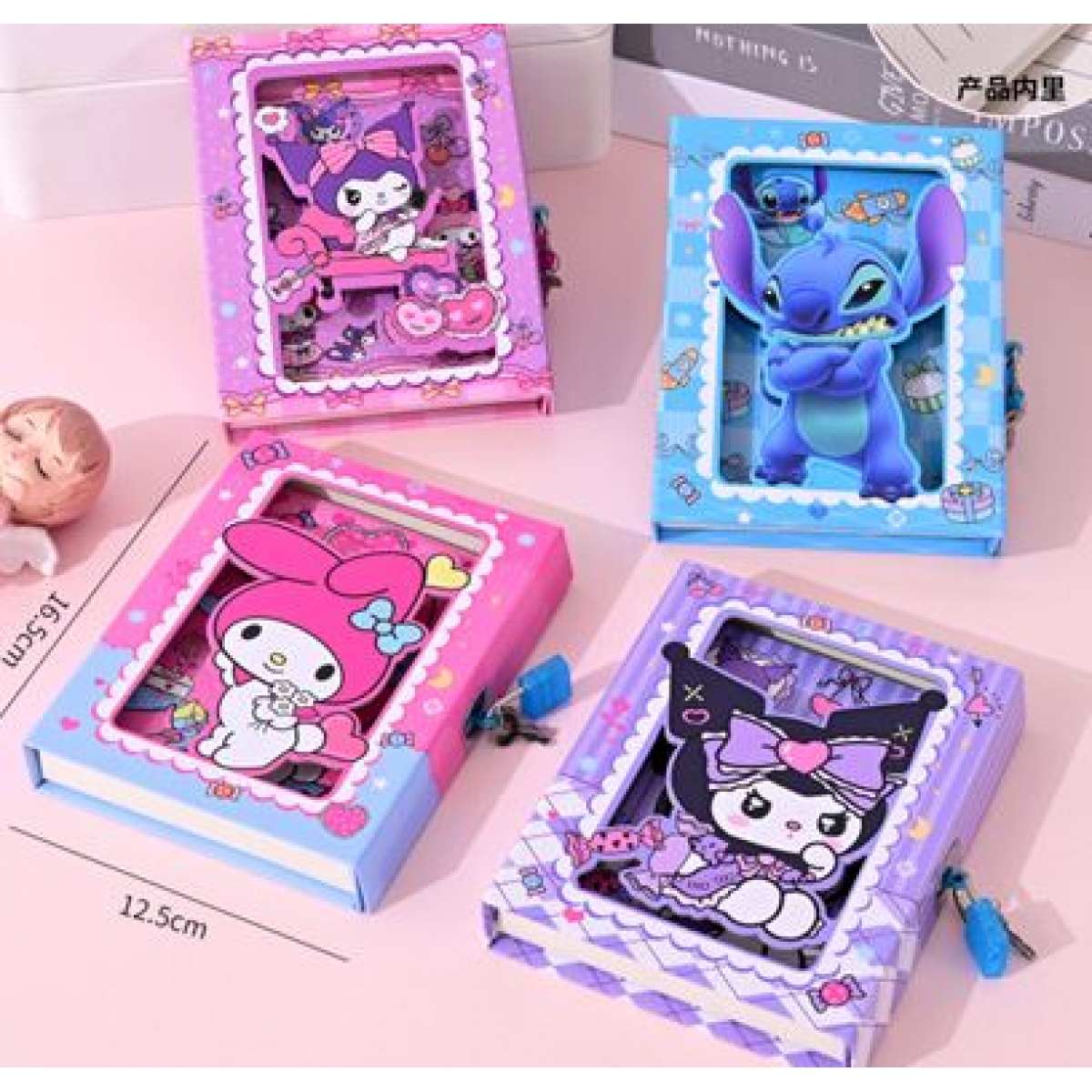 LP64K-0602 Блокнот із замочком 