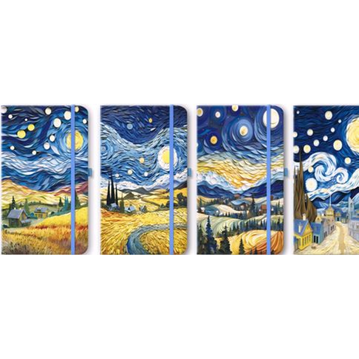 8800-10 Блокнот на гумці 