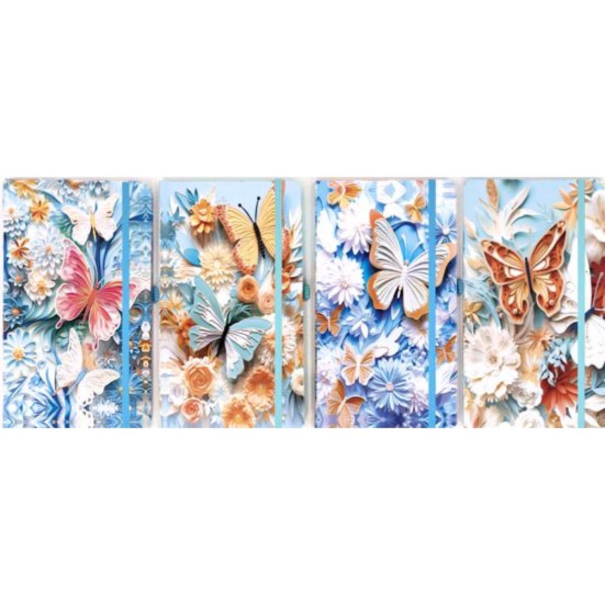 8800-7 Блокнот на гумці 