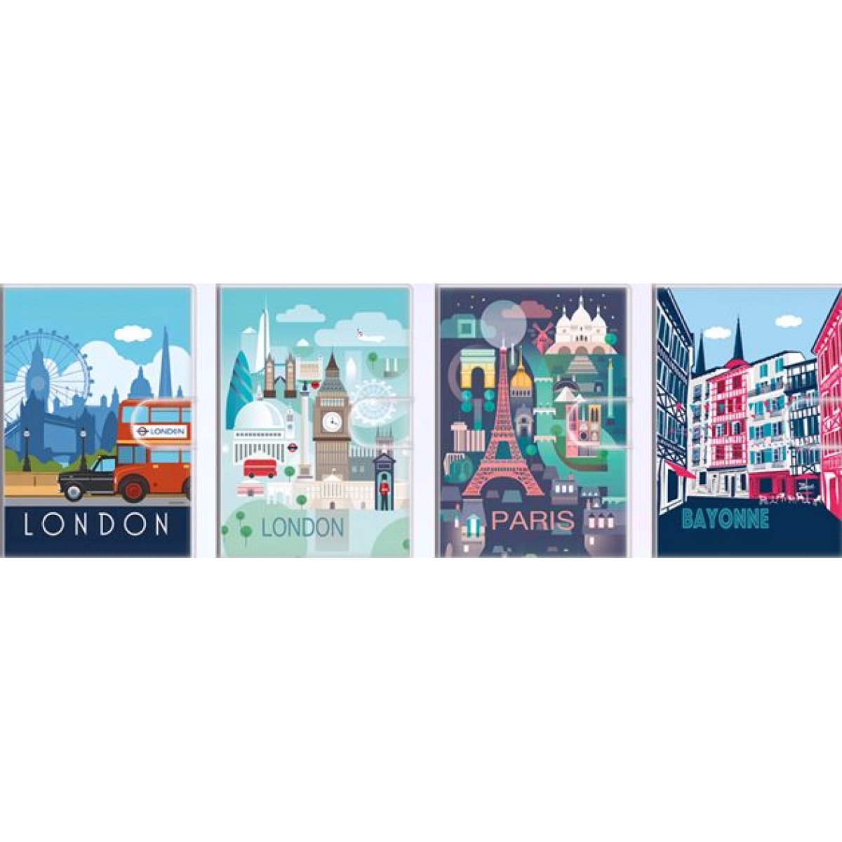 1500-43 Блокнот на кнопці 