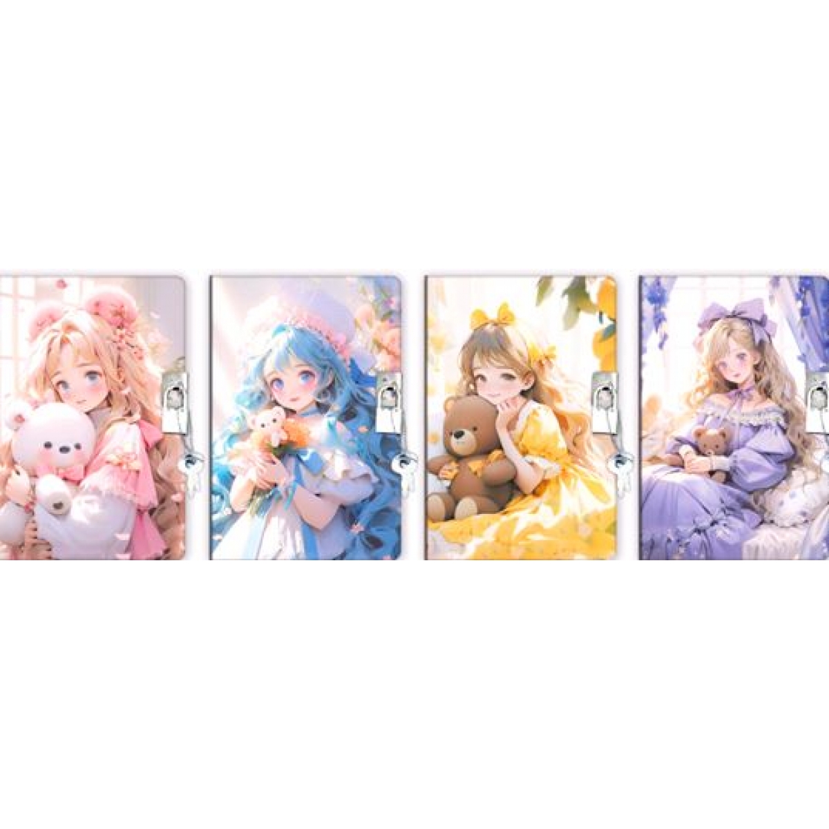 1905-4 Блокнот на замочку 