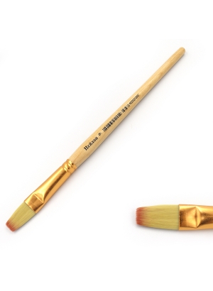 N-BP-9# Пензлик нейлон плоск 22,5см (ГОСТ №9)                                                       