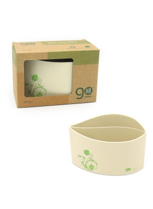 264235 (002) Стакан канцелярський Beifa - білого кольору.                                           