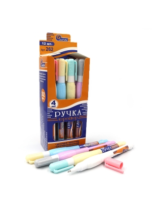 262 Коректор-ручка мет.нак. 