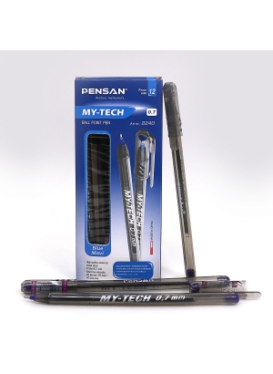 2240-PUR MY TECH Ручка кульк. фіолет 0,7мм                                                          