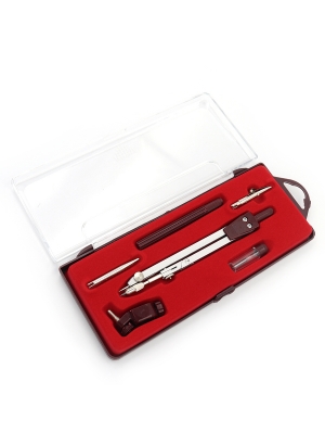 IMG_2122 Готовальня червона підкладка 6 предметів                                                   