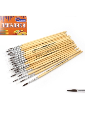 JO-7662 Пензлик білка кругл 17см 