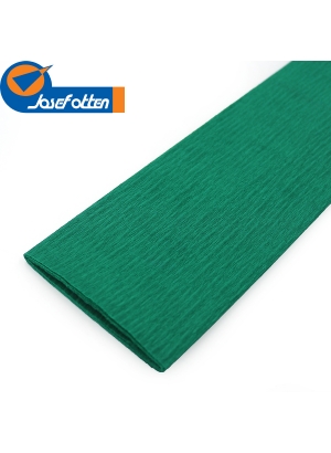 KR55-8040 Креп-папір  55%, темно-зелений 50*200см, осн.20г/м2, общ.31г/м2                           