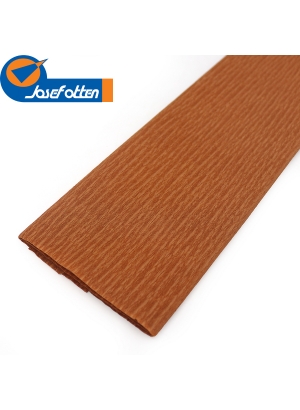 KR110-8043 Креп-папір  110%, коричневий 50*200см, осн.20г/м2, общ.42г/м2                            