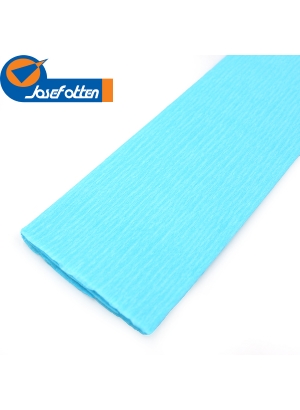 KR35-8023 Креп-папір 35%, небесний 50*200см, осн.20г/м2, общ.27г/м2                                 