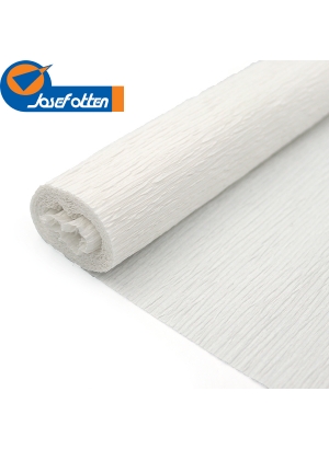 KR150-8020 Креп-папір 150%, білий 50*200см, 1pc/OPP, осн.95г/м2,  общ.238г/м2                       