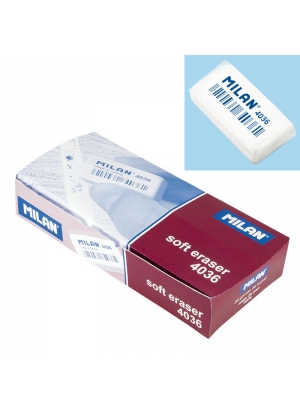 CNM4036 Гумка прямокут. біл. 