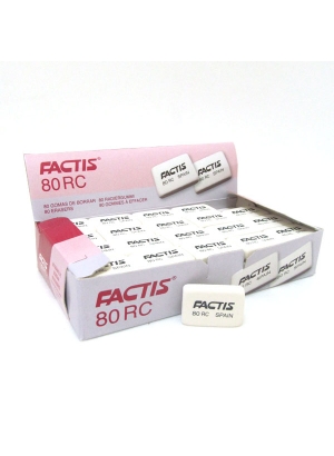 CNF80RC  Гумка прямокут. біл. 2,8*1,9*0,7см 