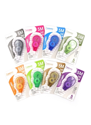 DSCN3996 Коректор-стрічка 5м * 5мм, mix8 (BH-111)                                                   