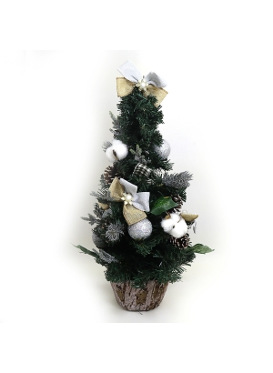 DSCN1028-24  Ялинка декорат. в горщику 