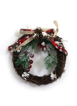 DSCN0485  Вінок новорічний 