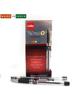 Ручка Cello Velvet O SKU 12Box мм1 чорн.                                                            